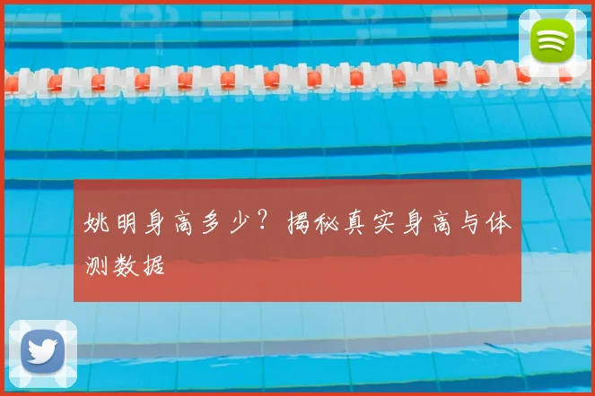 姚明身高多少?揭秘真实身高与体测数据